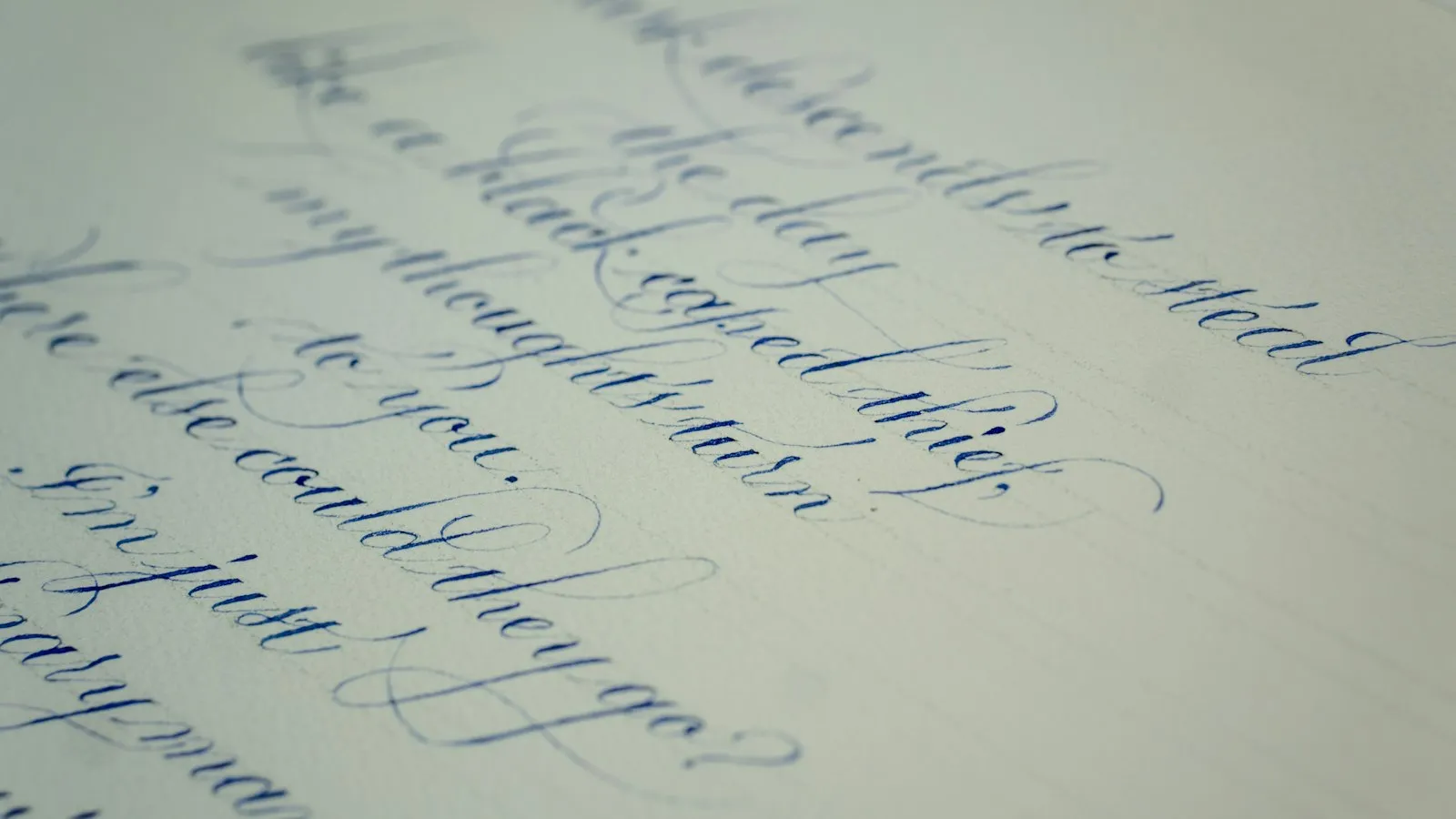 A close-up of a handwritten letter